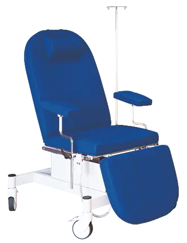 OZC - 25, odběrové křeslo, třímotorové, modré